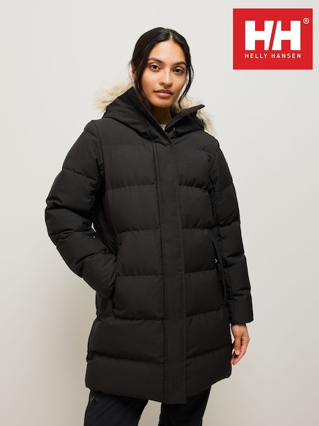 Helly Hansen Womens Blossom Black Puffy Parka (W26540) | £240