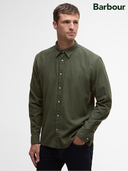 Barbour® Olive Sealane Relaxed Shirt (W26603) | £70