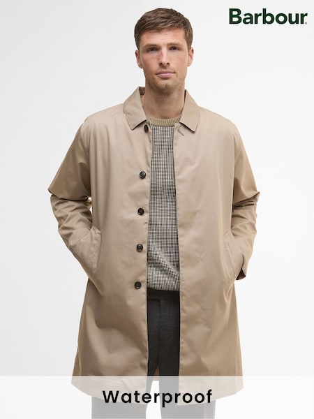 Barbour® Natural Lorden Waterproof Mac Jacket (W26620) | £179