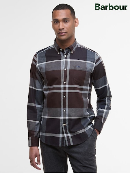 Barbour® Midnight Oak Dunoon Tartan Shirt (W26632) | £80