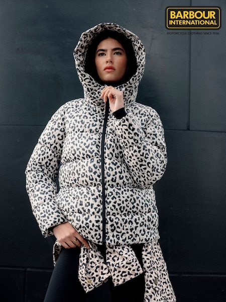 Barbour® International Cream Puffer Jacket (W26648) | £219