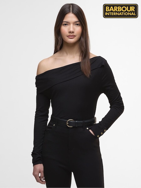Barbour® International Black Juliana Top (W26652) | £50