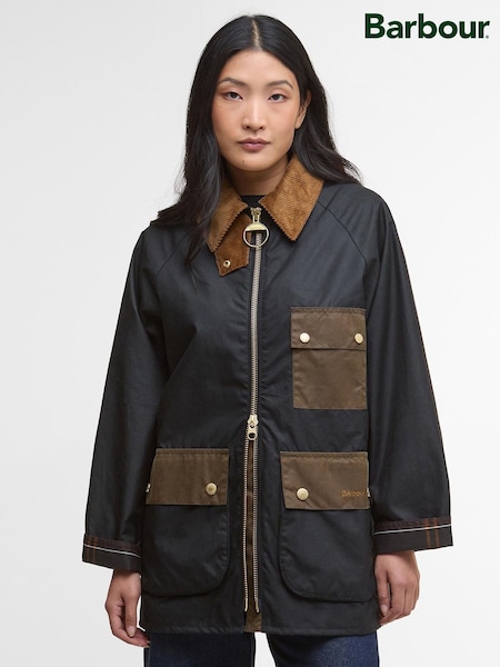 Barbour® Black Luella Wax Jacket (W26664) | £299