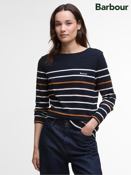Barbour® Blue Hawkins Top (W26684) | £50