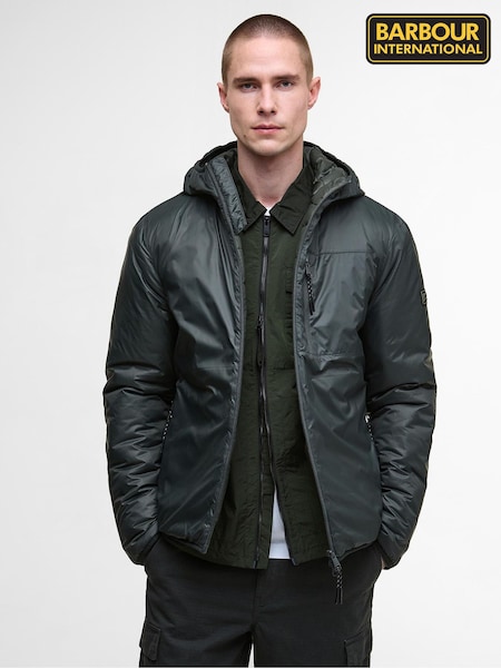 Barbour®  International Green Quilted Jacket (W26705) | £229