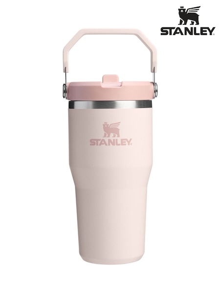 Stanley Rose Quartz IceFlow Flip Straw 2.0 Tumbler 0.6L (W26740) | £40