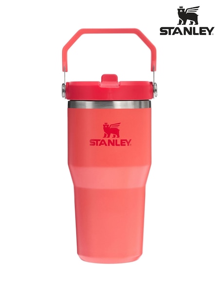 Stanley Hot Coral IceFlow Flip Straw 2.0 Tumbler 0.6L (W26747) | £40