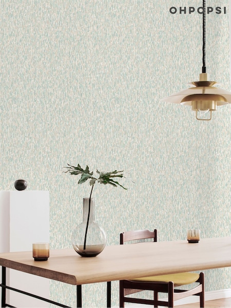 Ohpopsi Minty Stipple Wallpaper (W26860) | £73