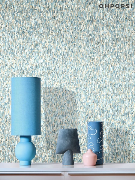 Ohpopsi Smoke Stipple Wallpaper (W26861) | £73