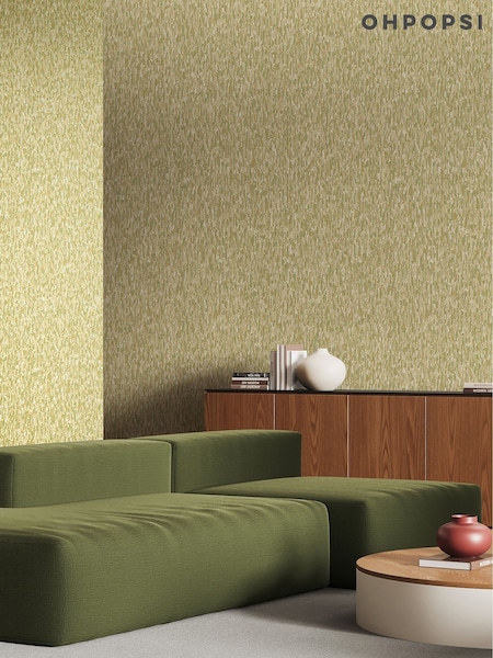 Ohpopsi Olivine Stipple Wallpaper (W26865) | £73
