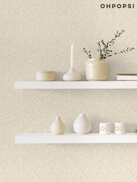Ohpopsi Linen Mix Stipple Wallpaper (W26867) | £73
