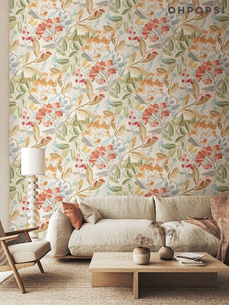 Ohpopsi Warm Natural Wallpaper (W26876) | £77
