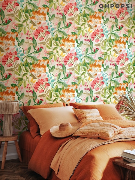 Ohpopsi Olive Amber Wallpaper (W26878) | £77