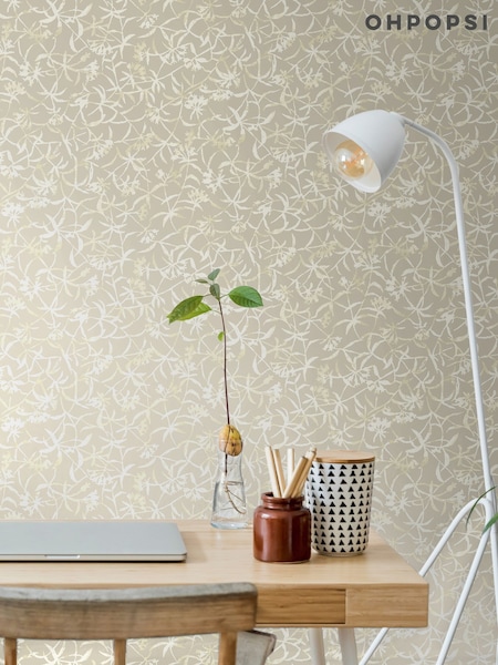 Ohpopsi Clay Mist Entwine Wallpaper (W26879) | £77