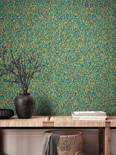 Ohpopsi Jade Mix Stipple Wallpaper (W26889) | £73