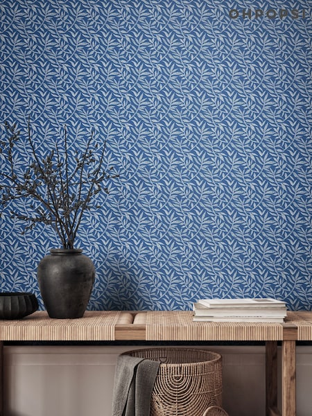 Ohpopsi Royal Dotty Leaf Print Wallpaper (W26908) | £73
