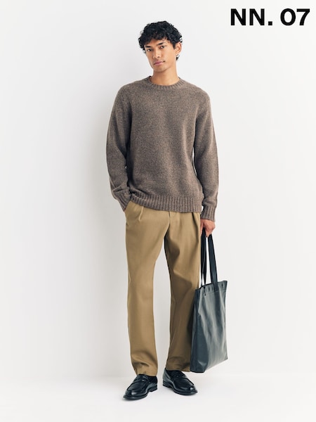 NN.07 Brown Lee Jumper (W26977) | £185