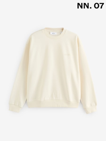 NN.07 Blue Paul Long Sleeve Polo Sweat Top (W26986) | £105