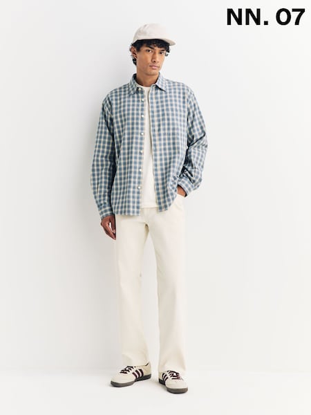 NN.07 Blue Deon Shirt (W26999) | £110