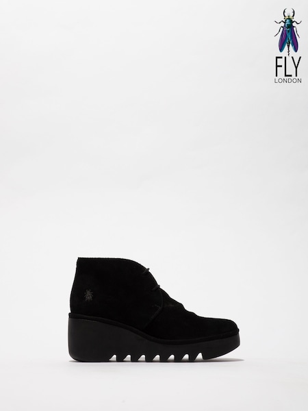 Fly London Brak593FLY Ankle Black Boots (W27214) | £99.99 - £100