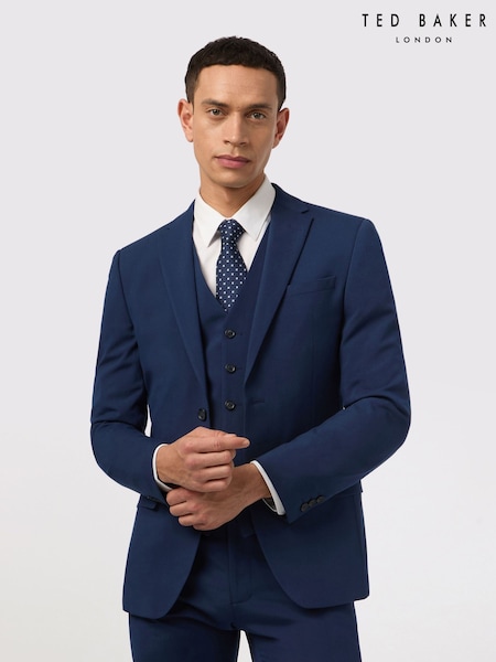 Ted Baker Tailoring Blue Montrose Jacket (W27265) | £115