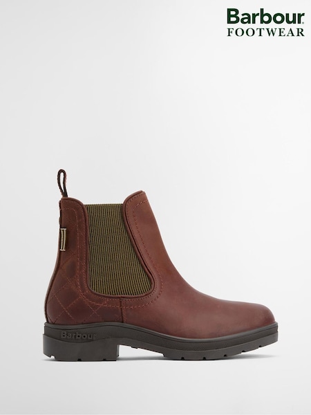 Barbour® Brown Amble Leather Chelsea Boot (W27317) | £165