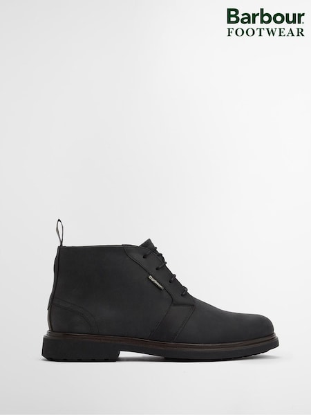 Barbour® Black Meays Leather Chukka Boot (W27521) | £135