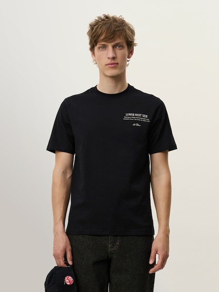 Les Deux Black West Side T-Shirt (W27571) | £50