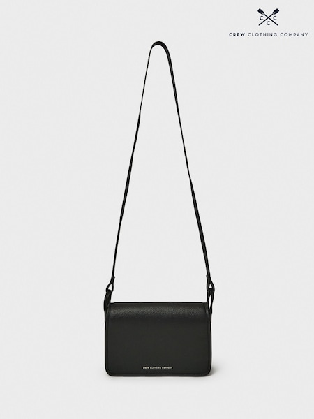 Crew Clothing Black Classic Cross-Body Bag (W27583) | £0
