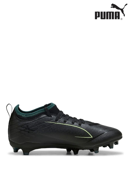 Puma Black Kids Ultra 6 Match Firm Ground Football Boots (W27679) | £45