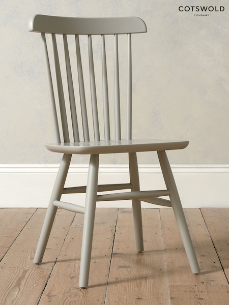 Cotswold Company Pebble Grey Simply Spindleback Dining Chair (W27742) | £255