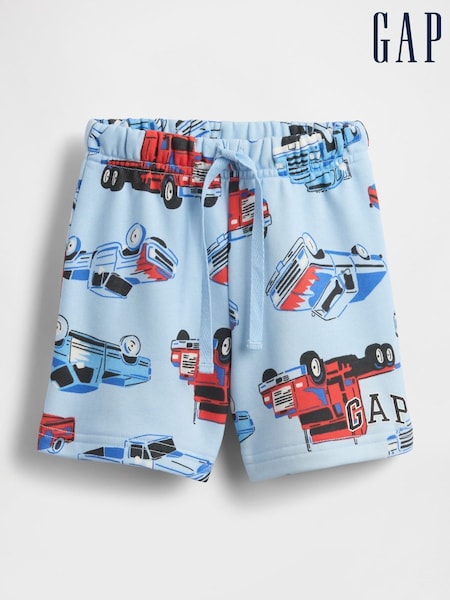 Gap Blue Relaxed Logo Pull On Shorts (W27845) | £12