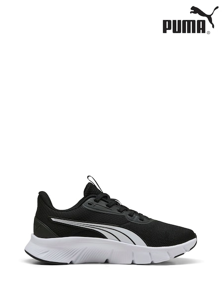 Puma Black Unisex Youth Flex Focus Lite Modern Trainers (W27861) | £30