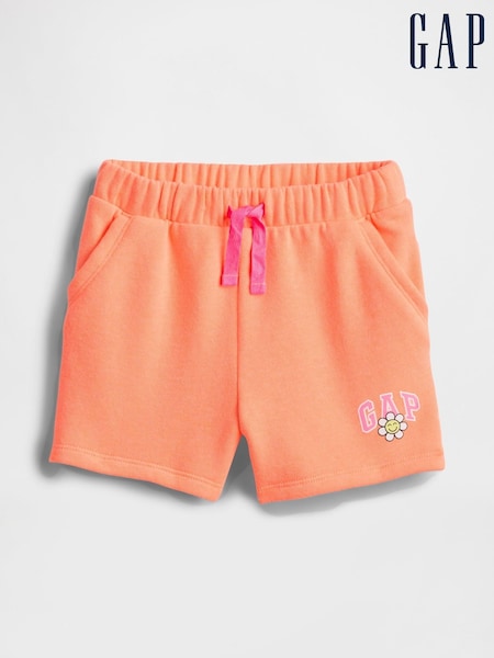 Gap Orange Logo Pull On Short (6mths-5yrs) (W27949) | £12