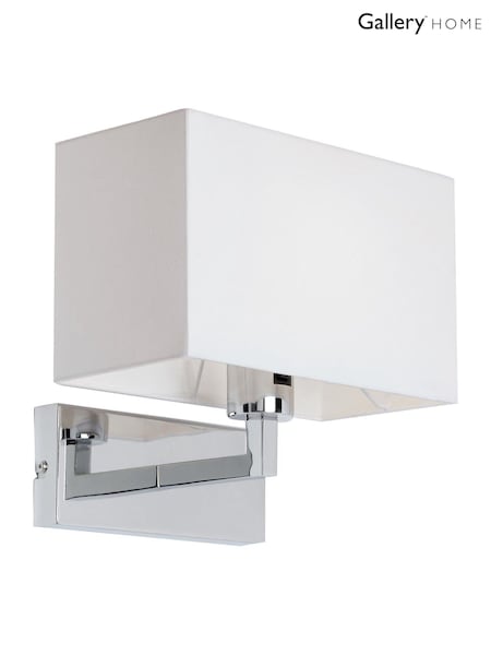 Gallery Home Chrome Piccini Wall Light (W27965) | £50