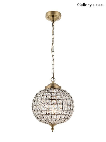 Gallery Home Brass Torrino Pendant Light (W27970) | £110