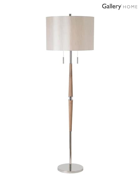 Gallery Home Natural Alette Floor Lamp (W28007) | £250
