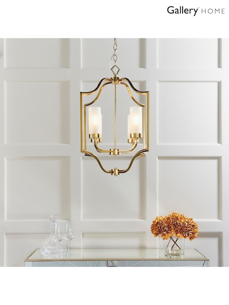 Gallery Home Brass Eden Pendant Light (W28009) | £270