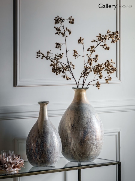 Gallery Home Antique Gold Kyra Small Vase (W28057) | £30