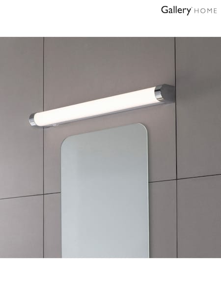 Gallery Home Chrome Mode Wall Light Ribbed (W28118) | £40