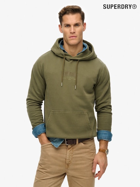 Superdry Green Utility Sport Hoodie (W28172) | £0