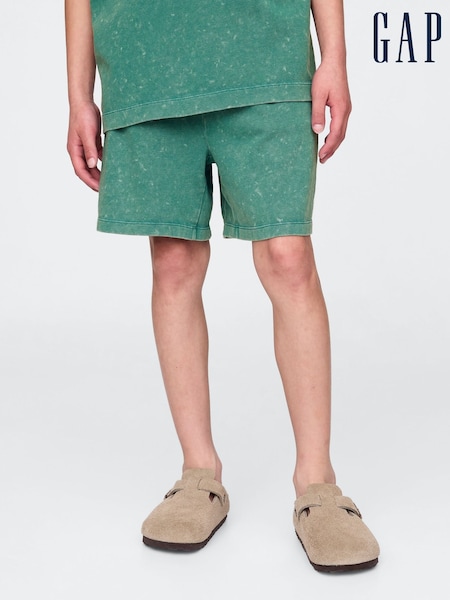 Gap Green 5" Washed Easy Shorts (4-13yrs) (W28365) | £0