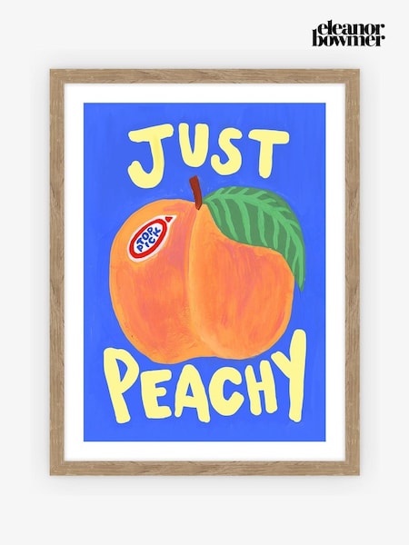 Eleanor Bowmer Birch Just Peachy Framed Art (W28495) | £50
