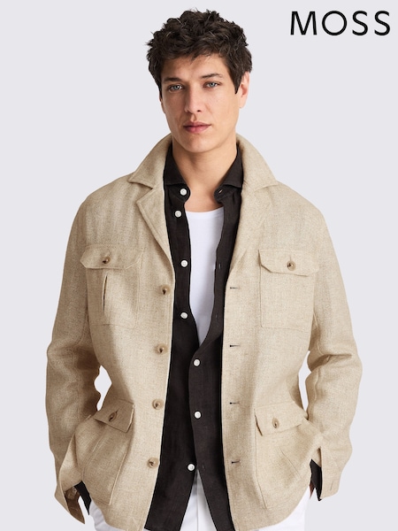 MOSS Natural Safari Shirt (W28813) | £100