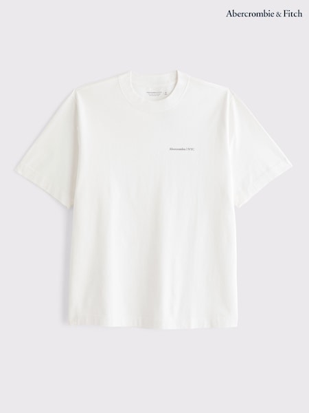 Abercrombie & Fitch Chest Logo Short Sleeve T-Shirt (W29292) | £35