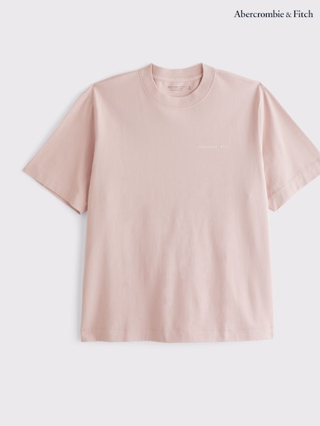 Abercrombie & Fitch Chest Logo Short Sleeve T-Shirt (W29300) | £35