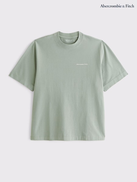 Abercrombie & Fitch Chest Logo Short Sleeve T-Shirt (W29304) | £35