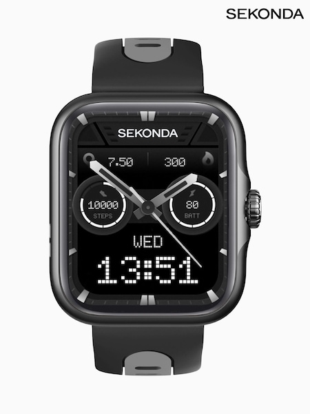 Sekonda 39mm Motion Pro GPS Smart Watch with Silicone Strap (W29764) | £100