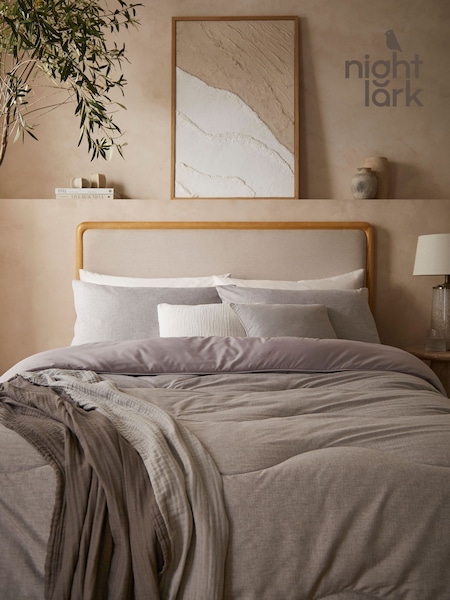 Night Lark 4.5 Tog Coverless Duvet and Pillowcase Set (W29955) | £55 - £95