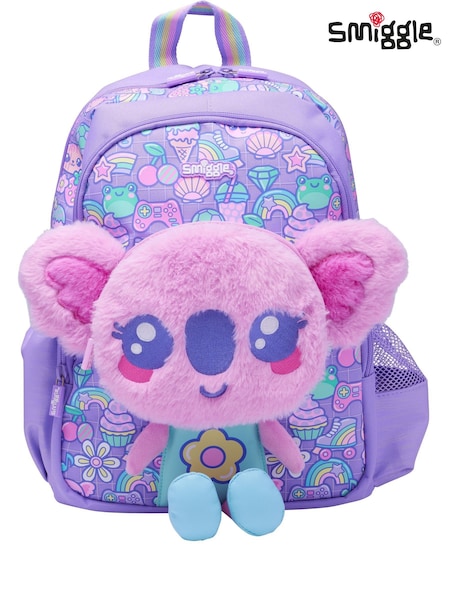 Smiggle Purple Junior Curious Character Backpack (W29987) | £35